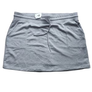 4X‎ Heather Grey Skort NWT Active Zone